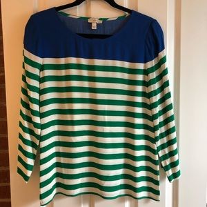 J.Crew Striped Top